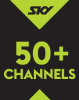 Sky 50+ Channels
